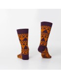 Rote Herrensocken mit Dreiecken SM29 – Online-Shop – Boutique